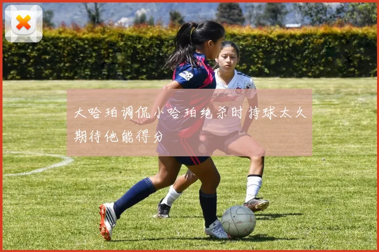 大哈珀调侃小哈珀绝杀时持球太久期待他能得分